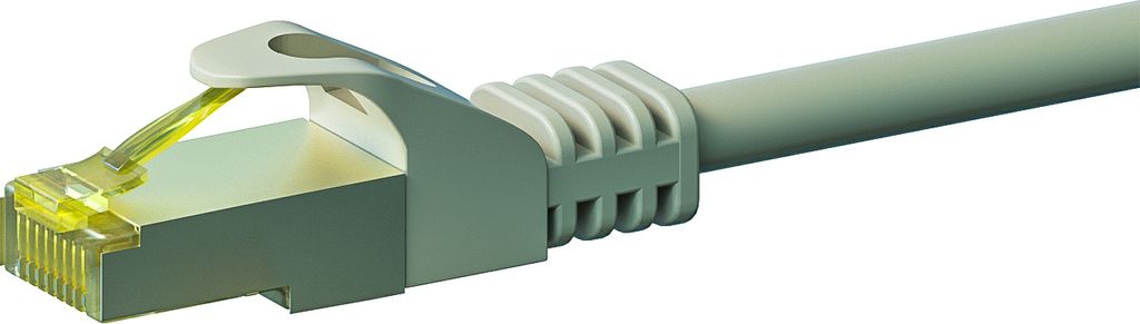 DSIT RJ45 Netzwerkkabel S/FTP (PiMF), mitCat.7 Rohkabel, Grau, 50m (DC-71-500)