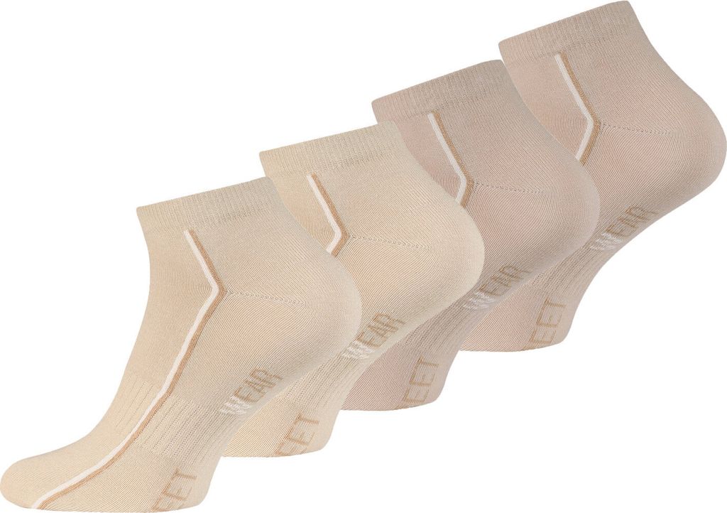 Vincent Creation Sneaker Socken 8 Paar, "STREET WEAR" 39-42 beige