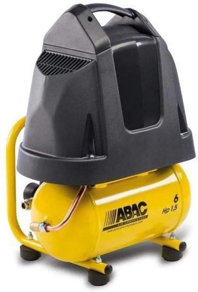 Compresseur coaxial à piston sans huile Abac 6L - Série Base pour Gonflage