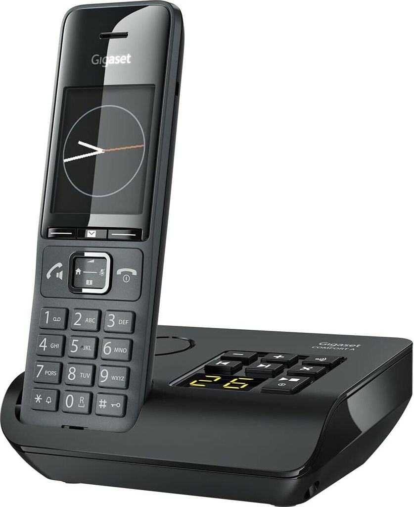 Gigaset Comfort 520A: Elegantes DECT-Telefon mit Anrufbeantworter für Zuhause