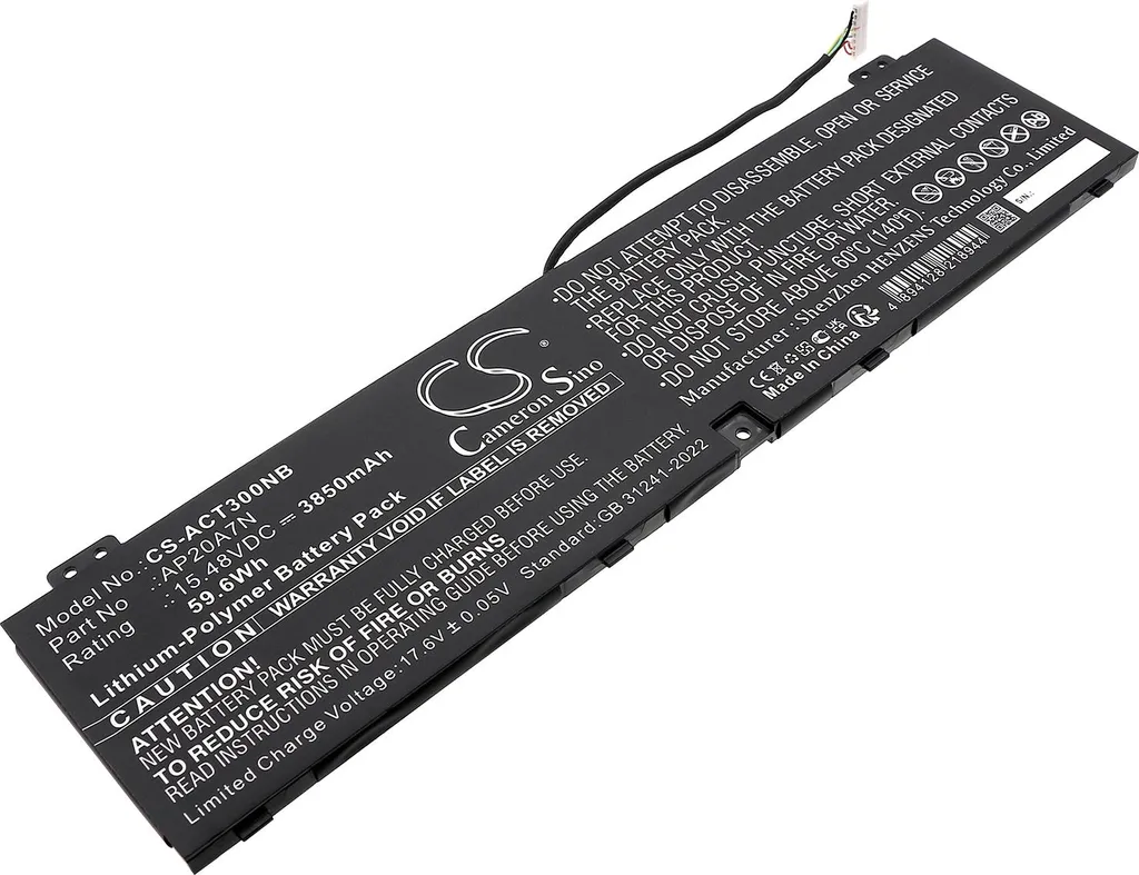 Batteria Gaming per Acer Predator Triton 300 SE PT314-51s | TECHTEK 60Wh
