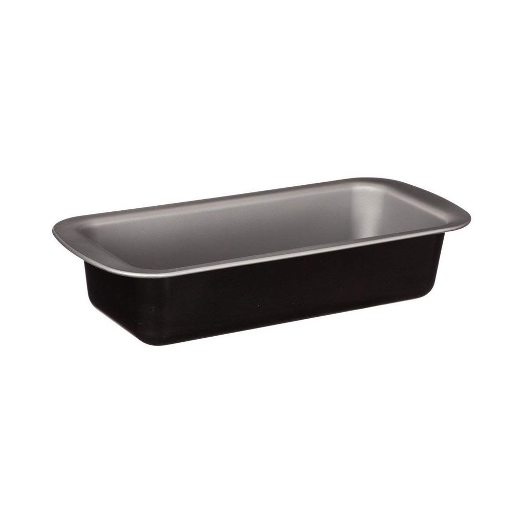 Rechteckige Backform 30 x 13 x 6 cm, schwarz Produktbild 