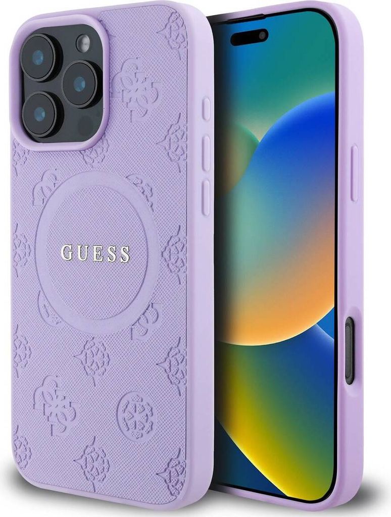 Guess, Schutzhülle für iPhone 16 Pro Max resistent MagSafe, Produktbild 