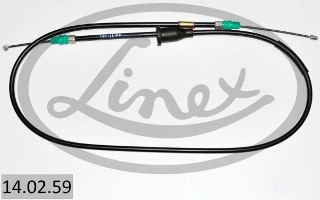 LINEX Handbremsseil Bremsseil 14.02.59 Vorne für FIAT Freemont (345) 1920/1655mm