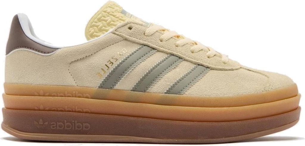 Adidas Gazelle Bold W In Beige für Frauen - 6 UK - 39 1/3 EU - 7.5 US / Beige