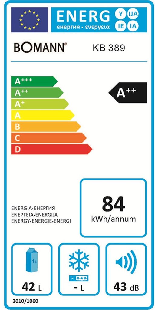 Bomann KB 389.1 Mini stolová chladnička biela, chladnička Obrázok produktu 9
