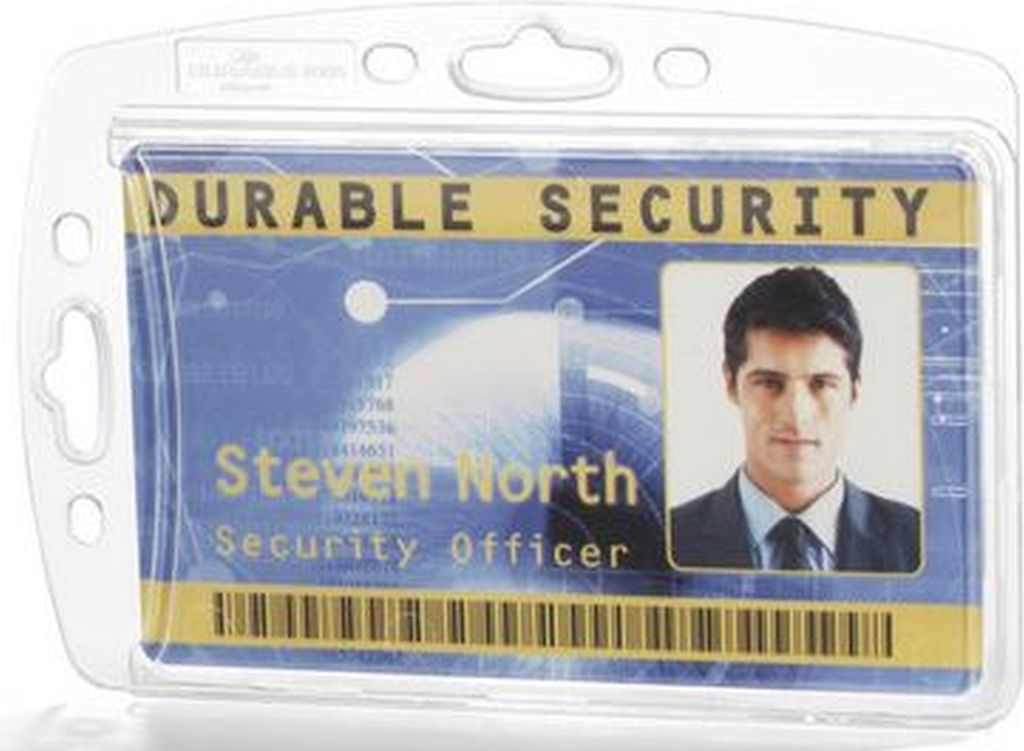 Ausweishalter Hartbox 54x85mm VE=6x10 Stück transparent