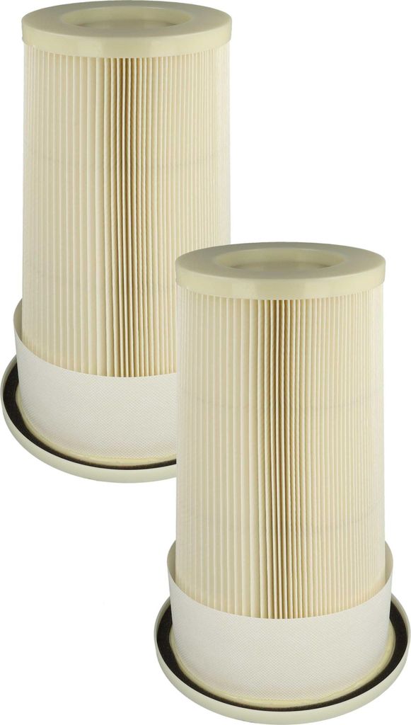 vhbw 2x Faltenfilter kompatibel mit Dustcontrol DC 2700c, Produktbild 