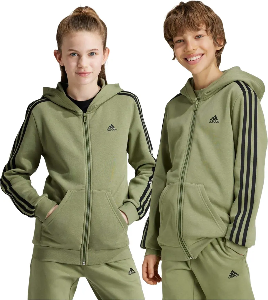 Veste Adidas IX9536 Verte 13-14 ans : Résistante et Stylée pour l'EPS