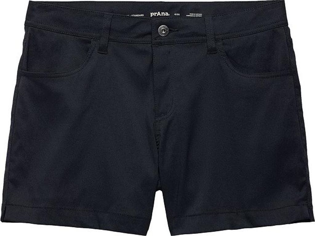 Shorts PRANA STRETCH ZION HALLE SHORT Lady, schwarz Größe: 6