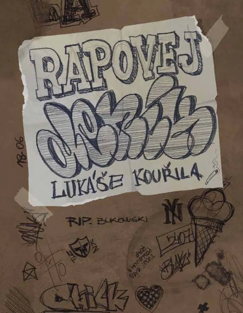 Livre Rapovej deník par Lukáš Kouřil - Mémoires et Culture Hip-Hop