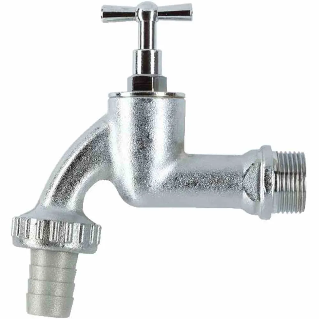 Gardena 7330-20 Robinet en métal chromé 1/2 pouce finition haute qualité