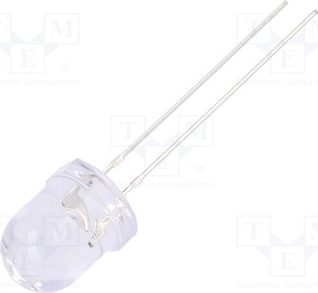 2x LED 30° 1120÷1560mcd OSO5JA8131A-12V LED Dioden THT 8mm orange 8mm