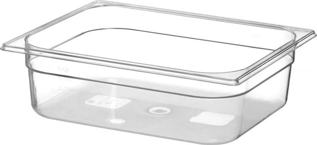 HENDI Contenitore gastronorm 1/2, Profi Line, GN 1/2, 6,5L, trasparente, 325x265x(H)100mm - 2