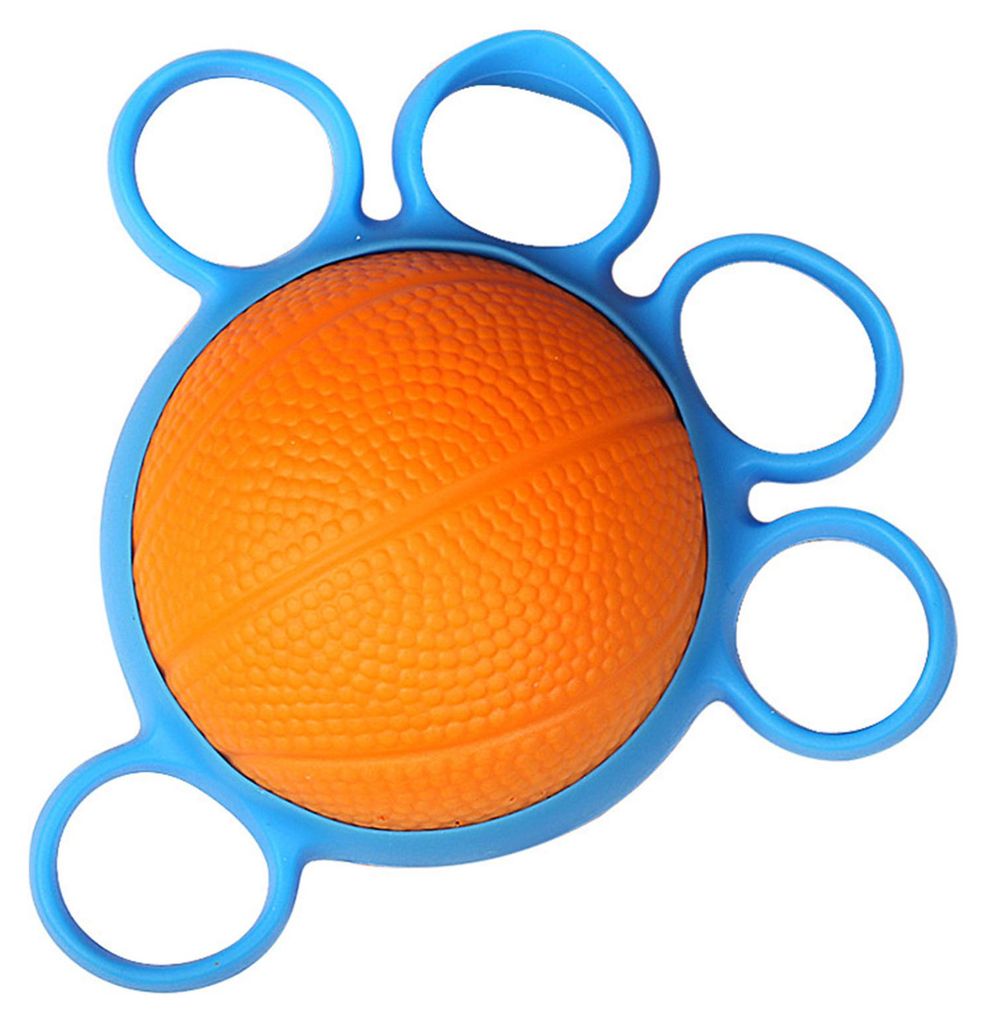 Fingergriffball-Massagegerät, rutschfest, für Rehabilitationstraining, ergonomisches Fünf-Finger-Krafttrainingsgerät, Fitnessgerät