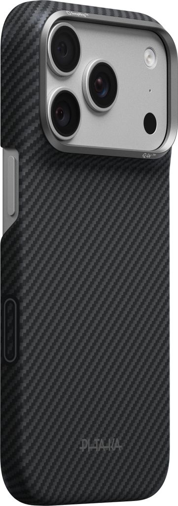 Pitaka Edge Case, Black/Grey Twill - iPhone 18/17 Pro Obrázek produktu 
