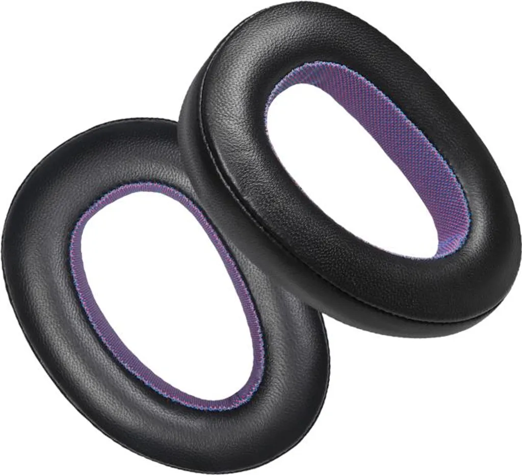 Set 2 Cuscinetti Ricambio EPOS H3Pro Hybrid Pelle PU Nero/Viola - 2