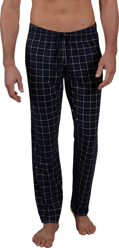 Ceceba heren pyjama- of loungebroek, donkerblauw dessin