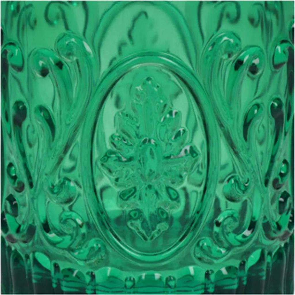 Verre acrylique vert résistant aux chocs pour éviter la casse