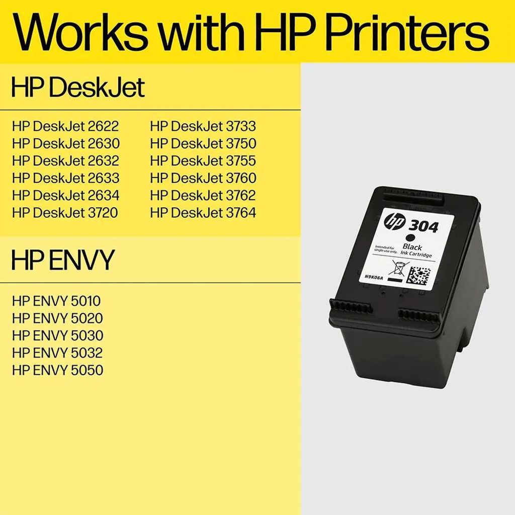 CARTUCCIA HP 304 XL ORIGINALE TRI-COLORE INK-JET PER HP Deskjet 3720 N9K07AE - Foto 5