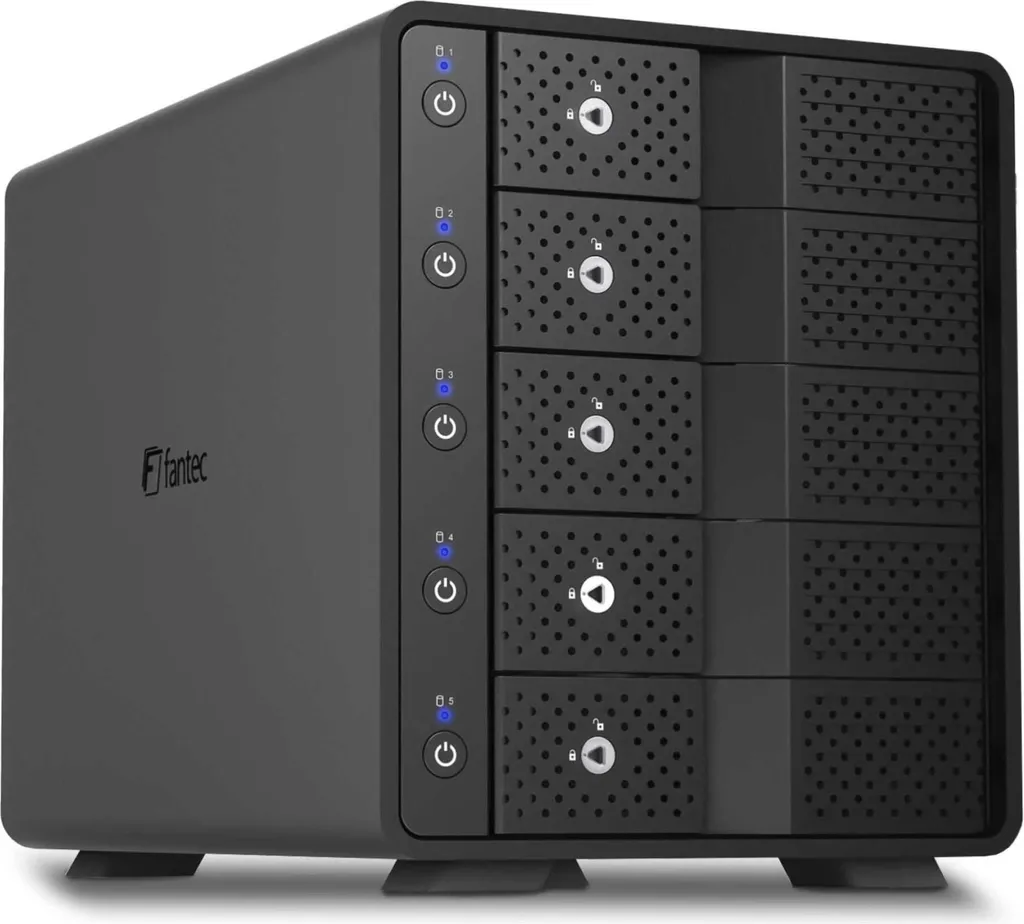 Boîtier externe 5 baies pour disque dur 3,5 SATA FANTEC MB-X5U31H USB