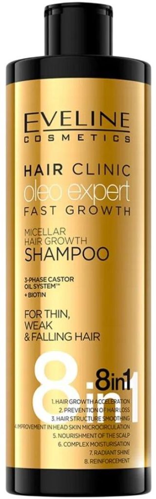 Eveline Cosmetics 8-in-1 Clinic Oleo Expert Haarshampoo zur Produktbild 