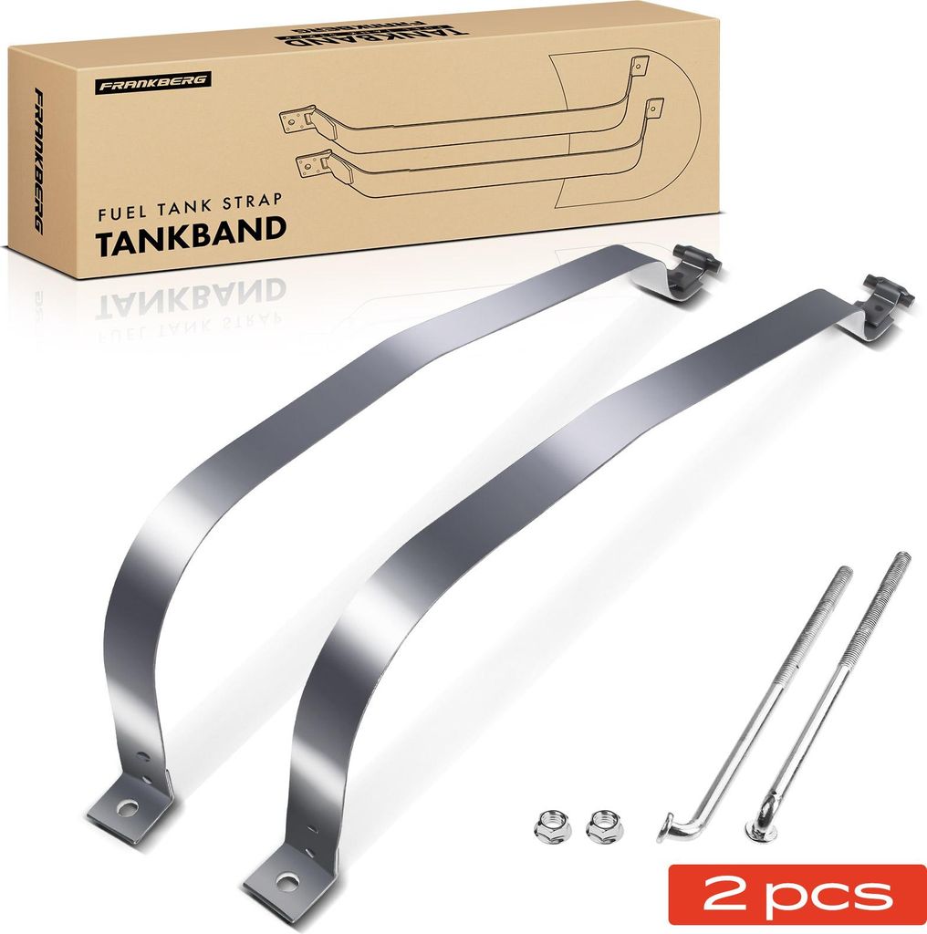 Frankberg 2x Tankbänder Tankband für Jeep Cherokee XJ 2.5 4.0L 1984-2001