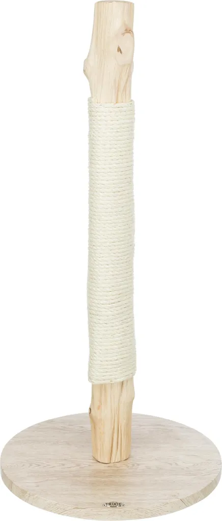 Griffoir Trixie Bois Beige en Sisal Résistant - Support Stable pour Griffes
