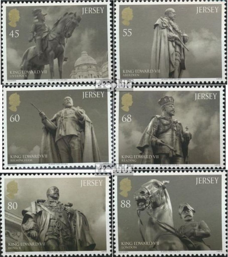 Briefmarken GB - Jersey 2013 Mi 1701-1706 (kompl.Ausg.) postfrisch Königin Viktoria