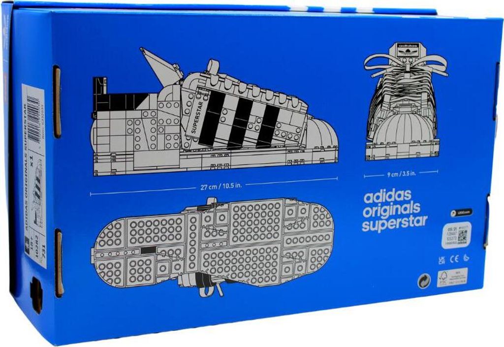 LEGO® Icons 10282 adidas Originals Superstar Zdjęcie produktu 11