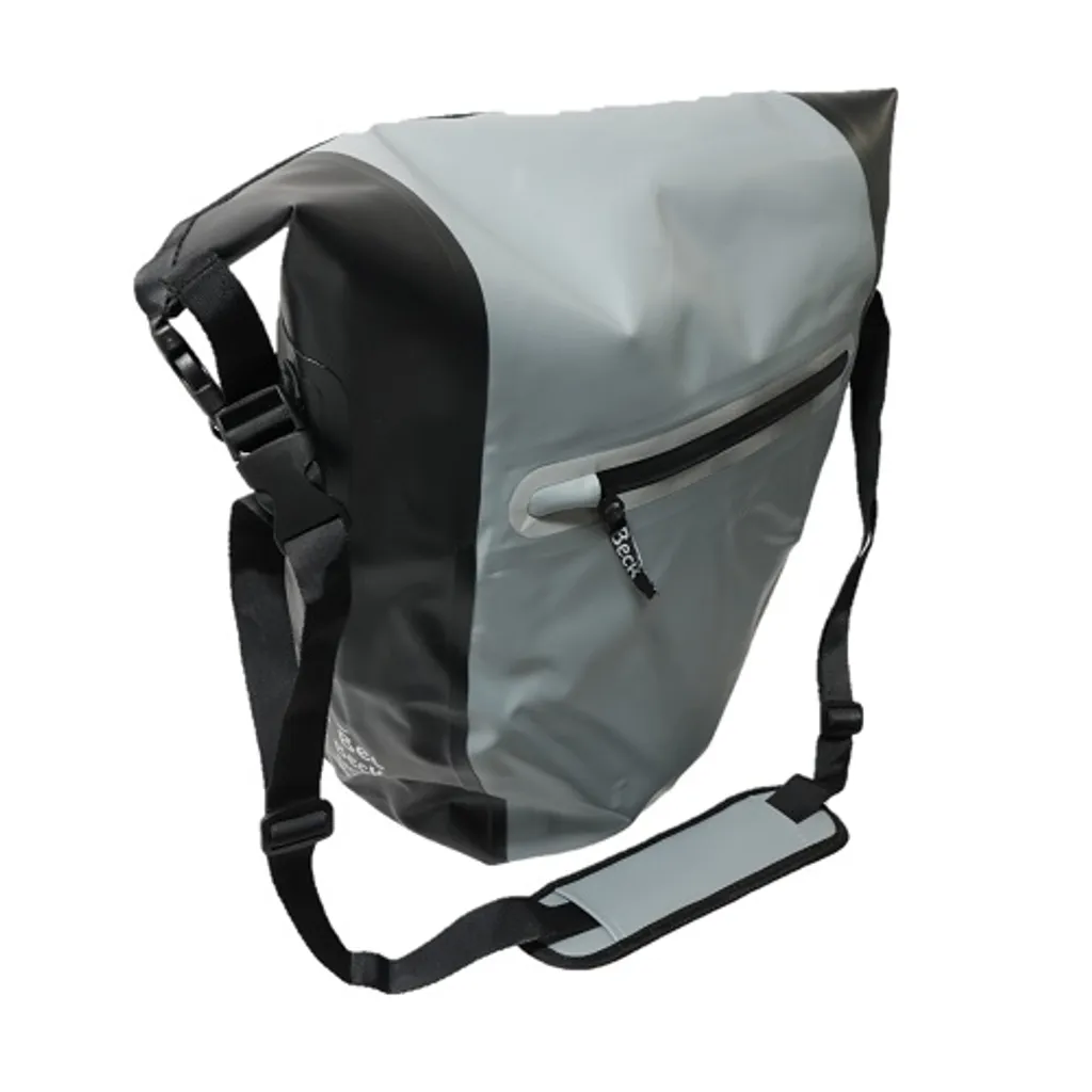 Sac à dos Beck Dr.Y Large 2.0 noir et argent - Volume extensible 30L
