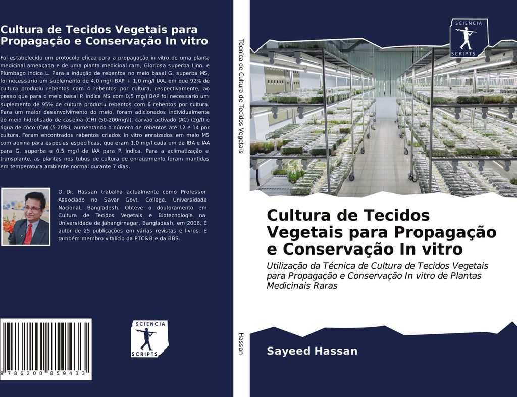 Cultura de Tecidos Vegetais para Propagação e Conservação In vitro