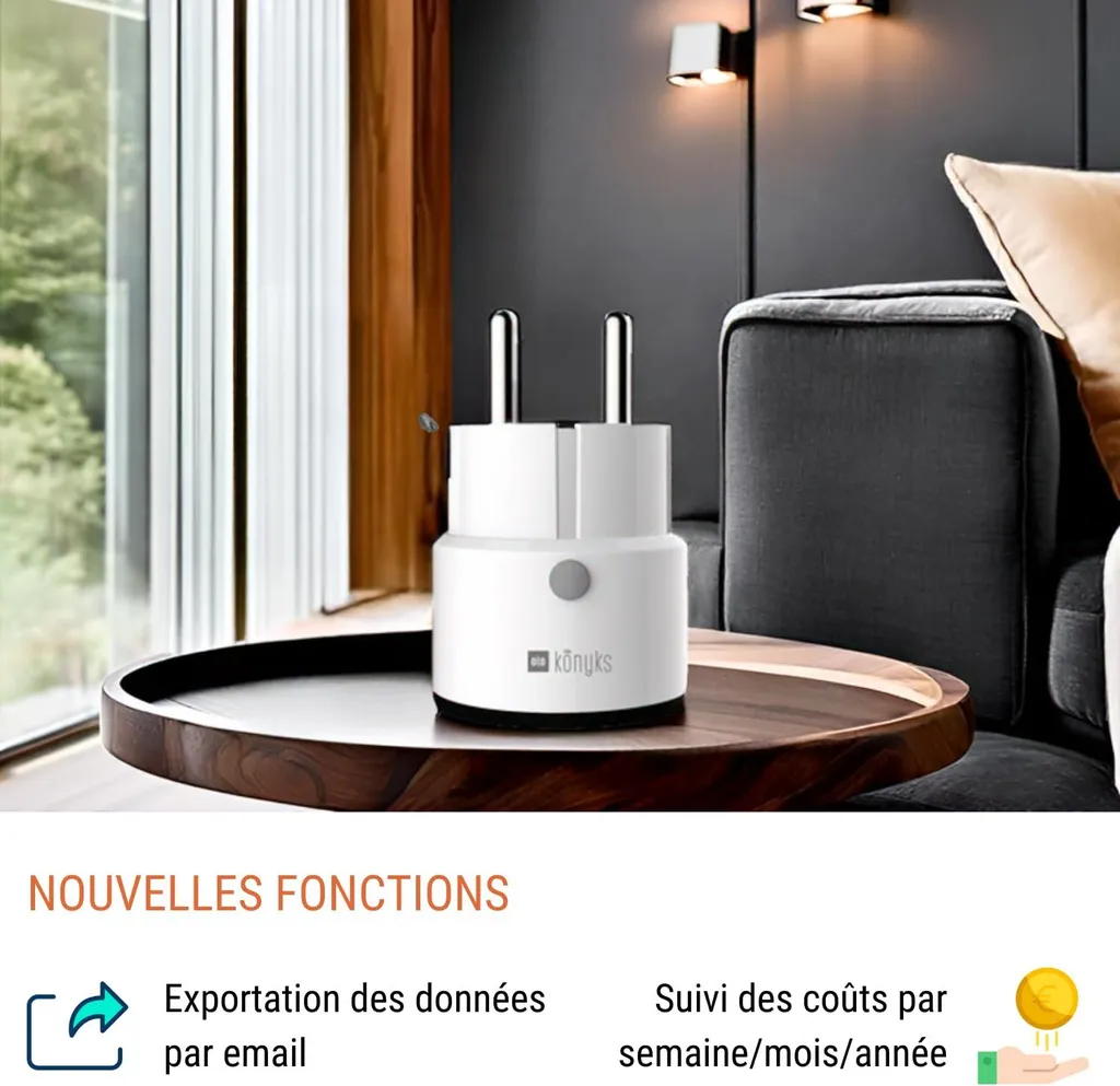 Mini prise Konyks Priska : connectez et optimisez votre maison
