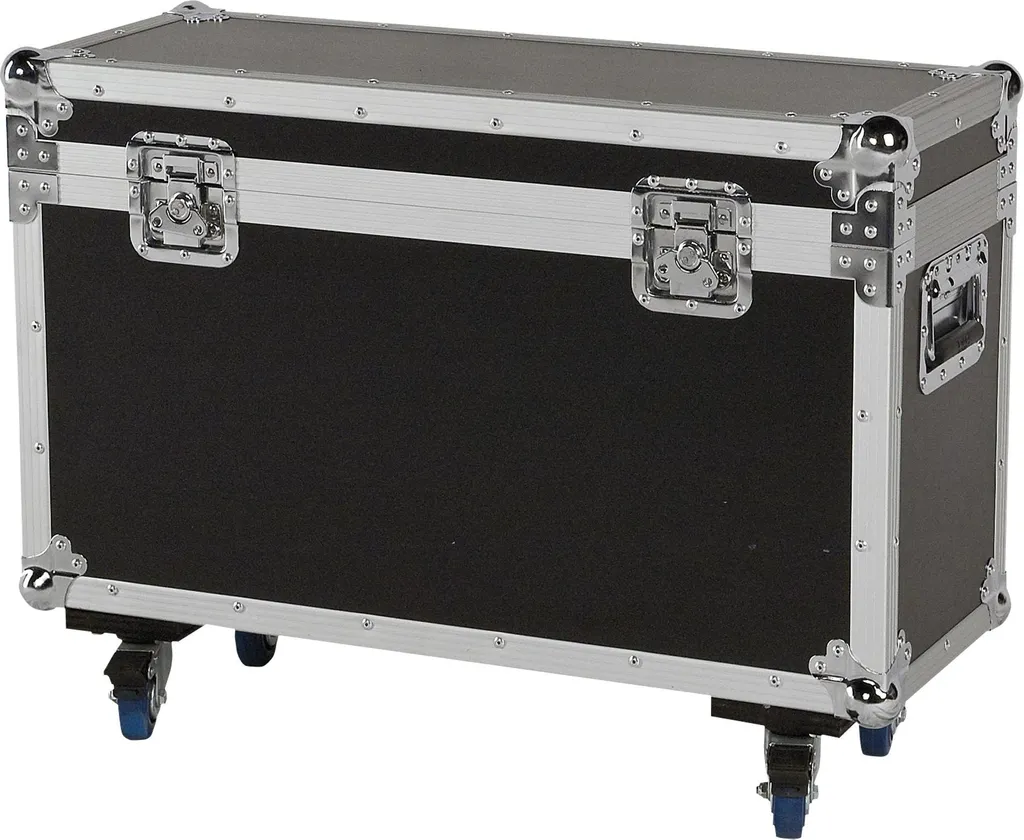 Valise de Transport Showtec Phantom 65 avec Roulettes et Mousse Découpée