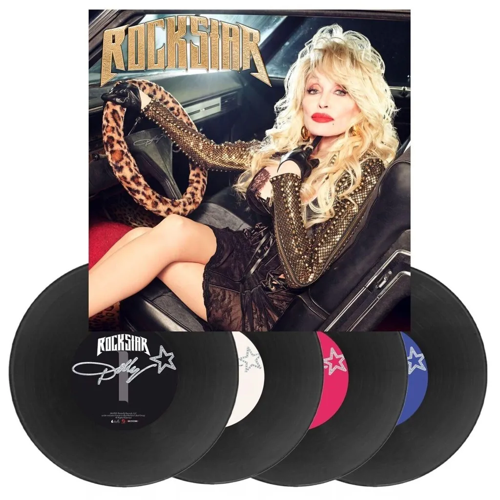Album Vinyle Dolly Parton Rockstar LP Noir Disque Audio 33 Tours Rock