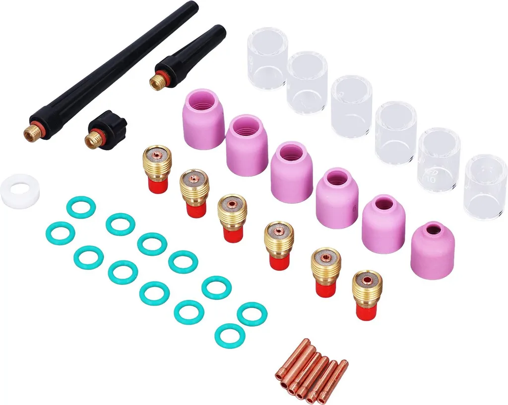 Kit Accessoires TIG 40 pièces avec Buses et Diffuseurs pour WP-9/20/25