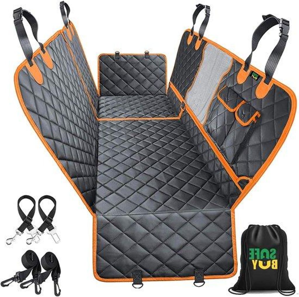 Wasserdichter 4in1 Autostoelbezug mit Meshfenster für SUV Produktbild 