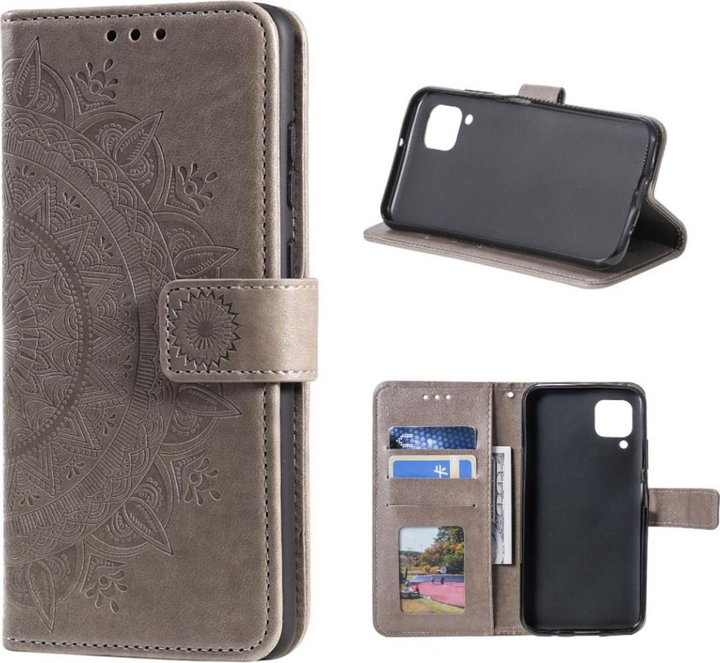 Hülle für Samsung Galaxy A42 5G Handyhülle Flip Case Cover Schutzhülle Tasche Mandala