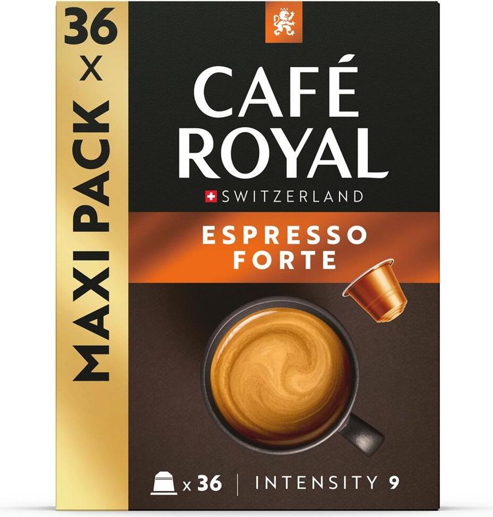 Café Royal Espresso Forte kapsuly, 36 kusov (187 g) pre Obrázok produktu 