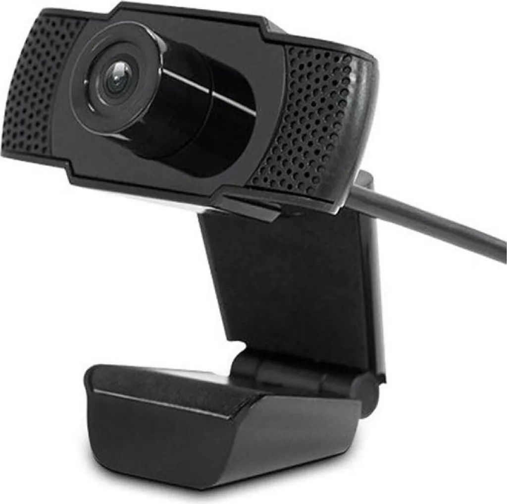 Webcam 1080p LEOTEC LEWCAM2005 pour Télétravail, Streaming et Études