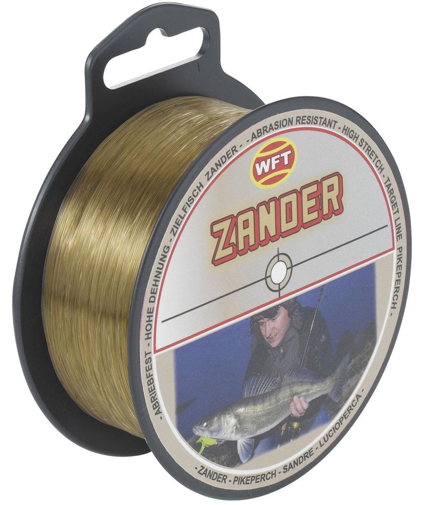 WFT Zielfisch Zander 0,25mm 5,8kg 500m braun - monofile Produktbild 