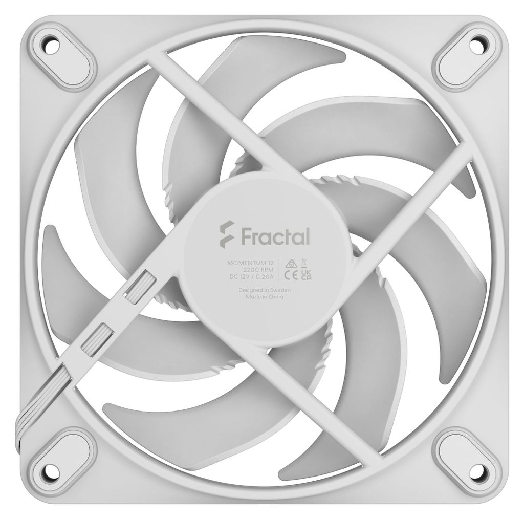 Fractal Design Momentum 12, Wentylator, 12 cm, 350 RPM, Zdjęcie produktu 