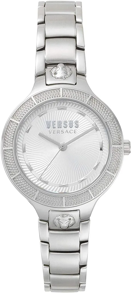 Montre femme Versus Versace Claremont VSP480518 en acier argenté