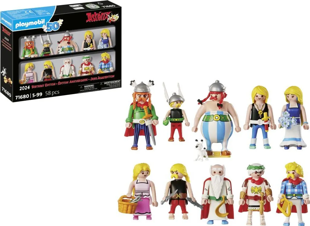 PLAYMOBIL 71680 Astérix set de figurines avec accessoires de combat - 7