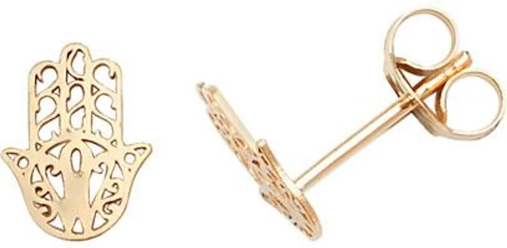 Boucles d'Oreilles Or Jaune 375 millièmes - Dimensions 8x6mm Chic