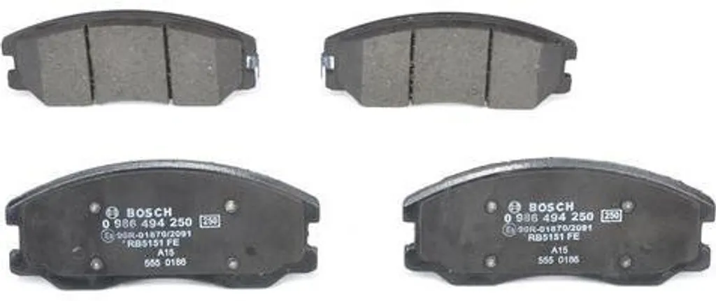 Supprimez les bruits de freinage sur Captiva avec les plaquettes Bosch