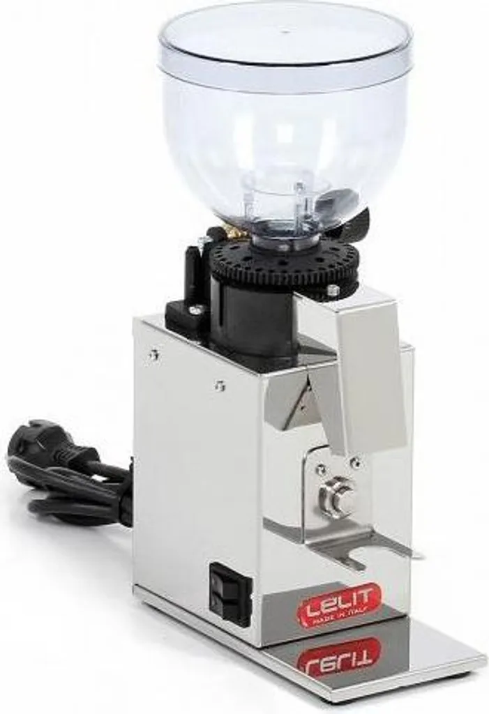 Moulin à café électrique réglable Lelit en acier inoxydable