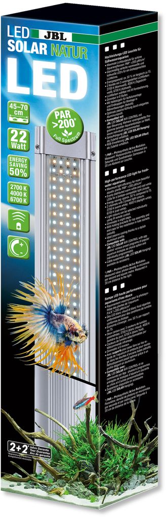 Aquariumbeleuchtung JBL LED Solar Natur 24 W, 549/590 mm