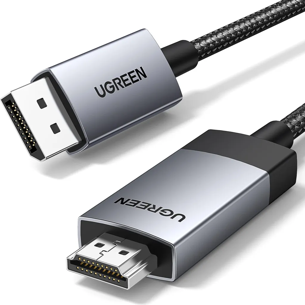 Cavo Ugreen DisplayPort a HDMI 4K 60Hz 2m - Grigio | Offerta Online