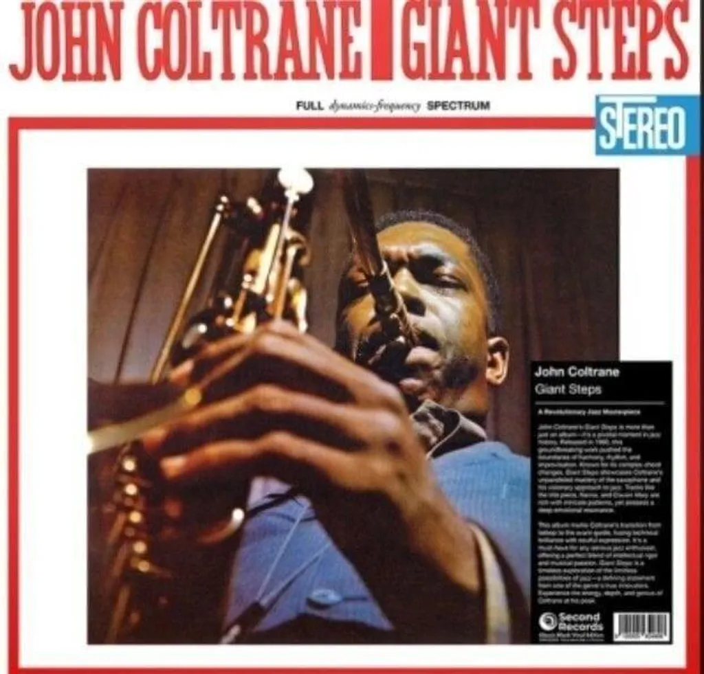 Album Giant Steps John Coltrane Vinyle 180g Haute Qualité Sonore Jazz